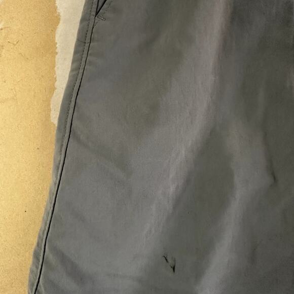 Patagonia Outdoor Skort A Line Mini Slash Pockets Hiking Camping Gray 10 - Picture 5 of 6